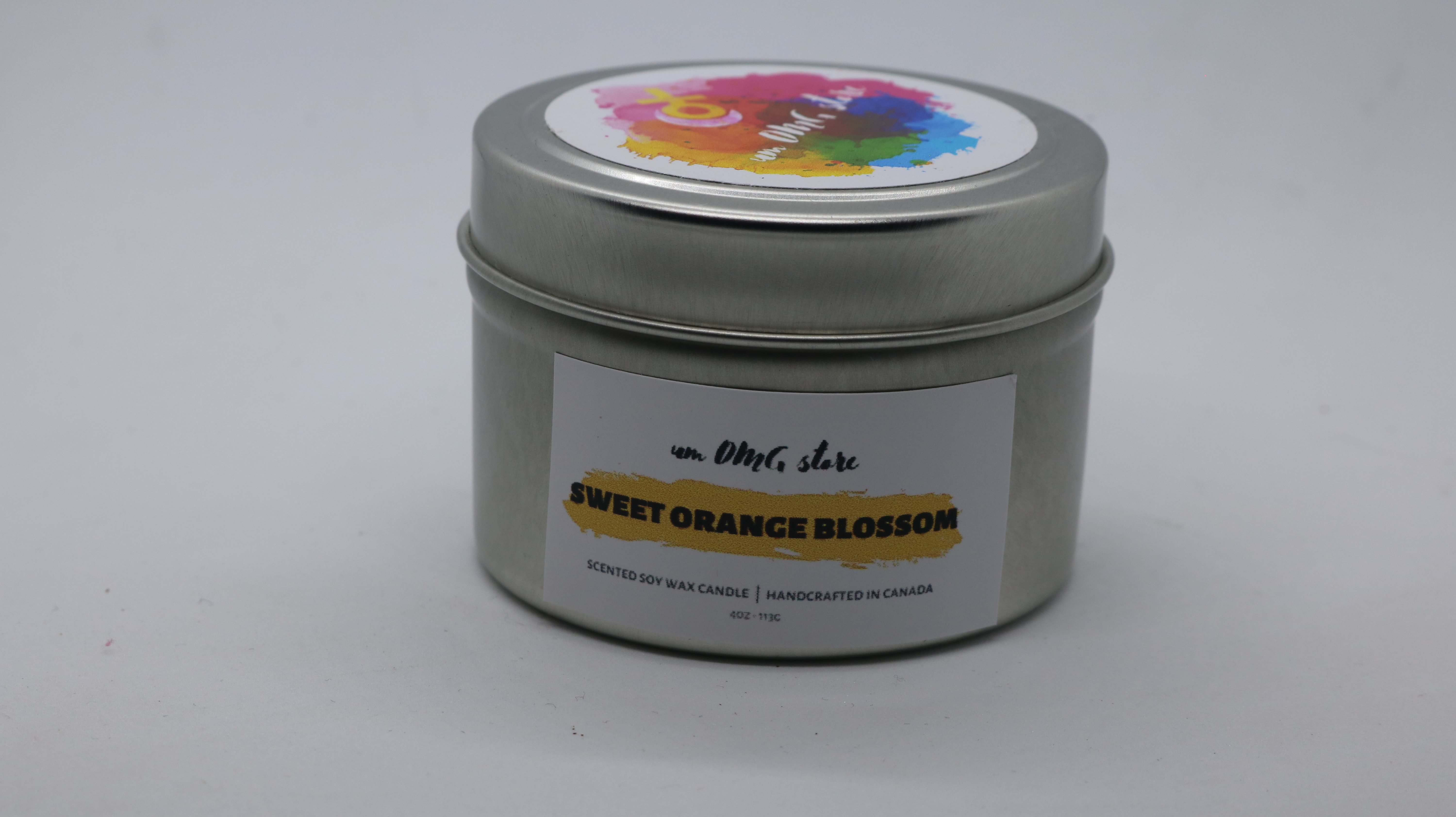 SWEET ORANGE BLOSSOM SOY WAX CANDLE