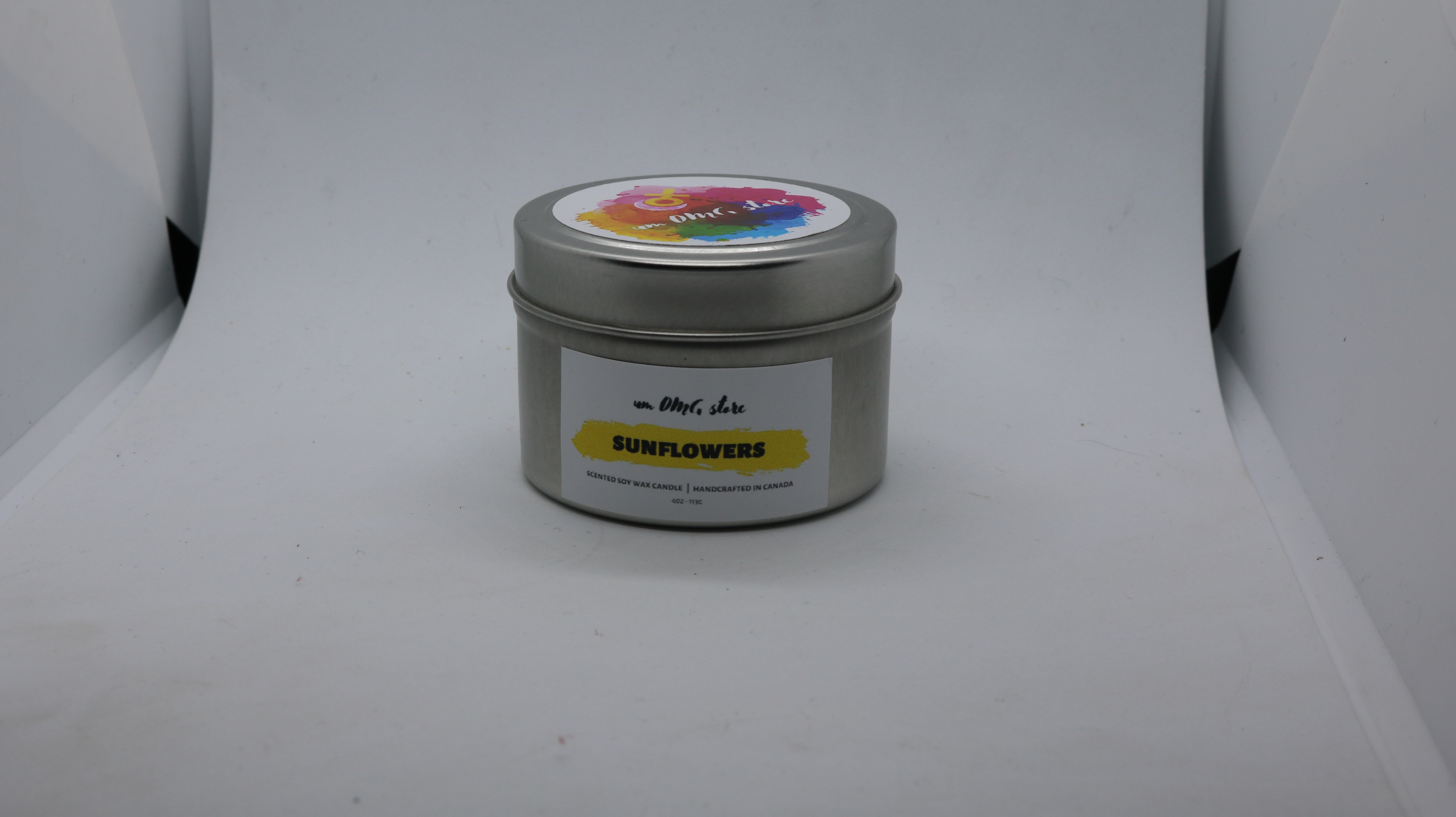 SUNFLOWERS SOY WAX CANDLE