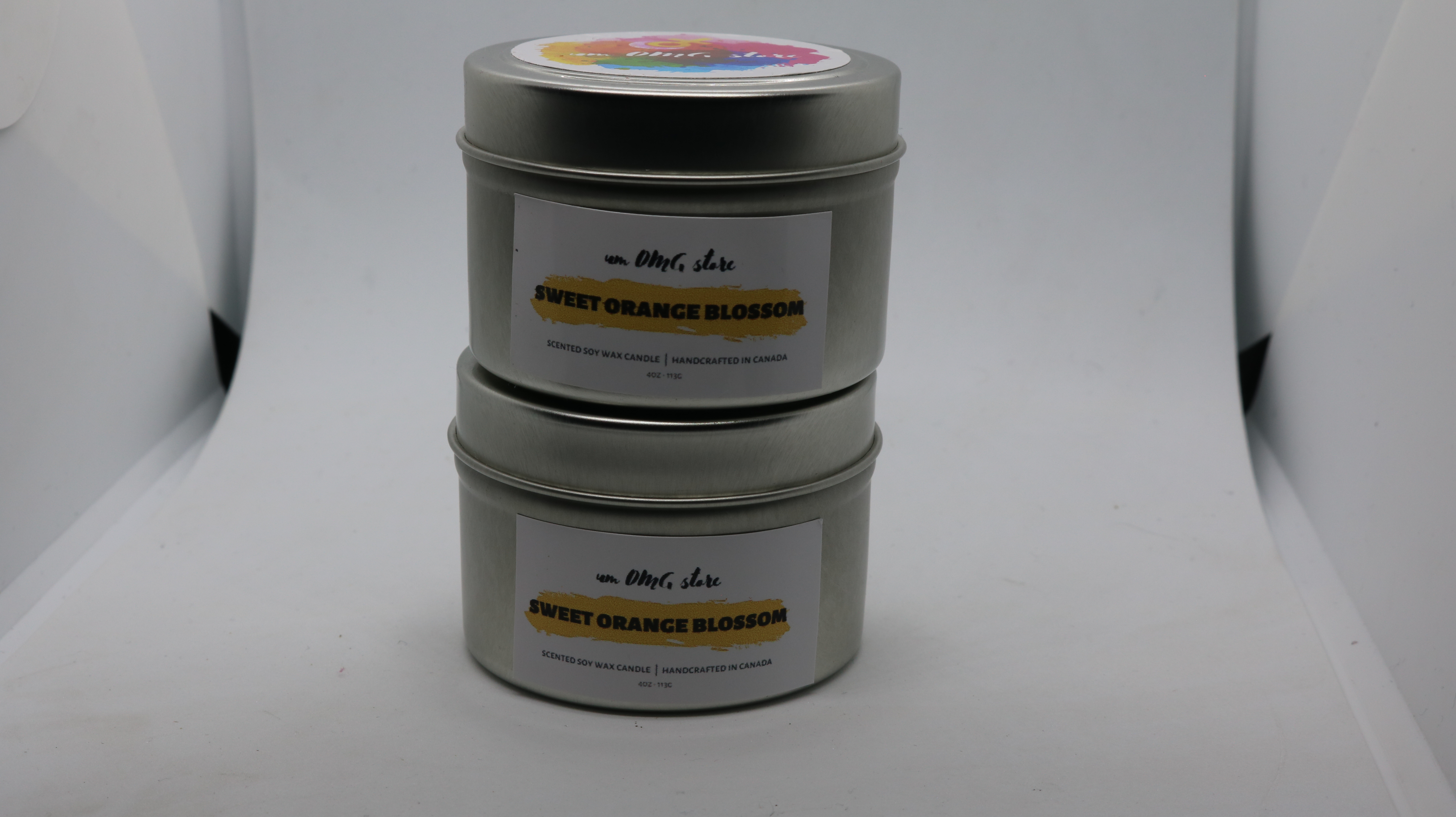 SWEET ORANGE BLOSSOM SOY WAX CANDLE