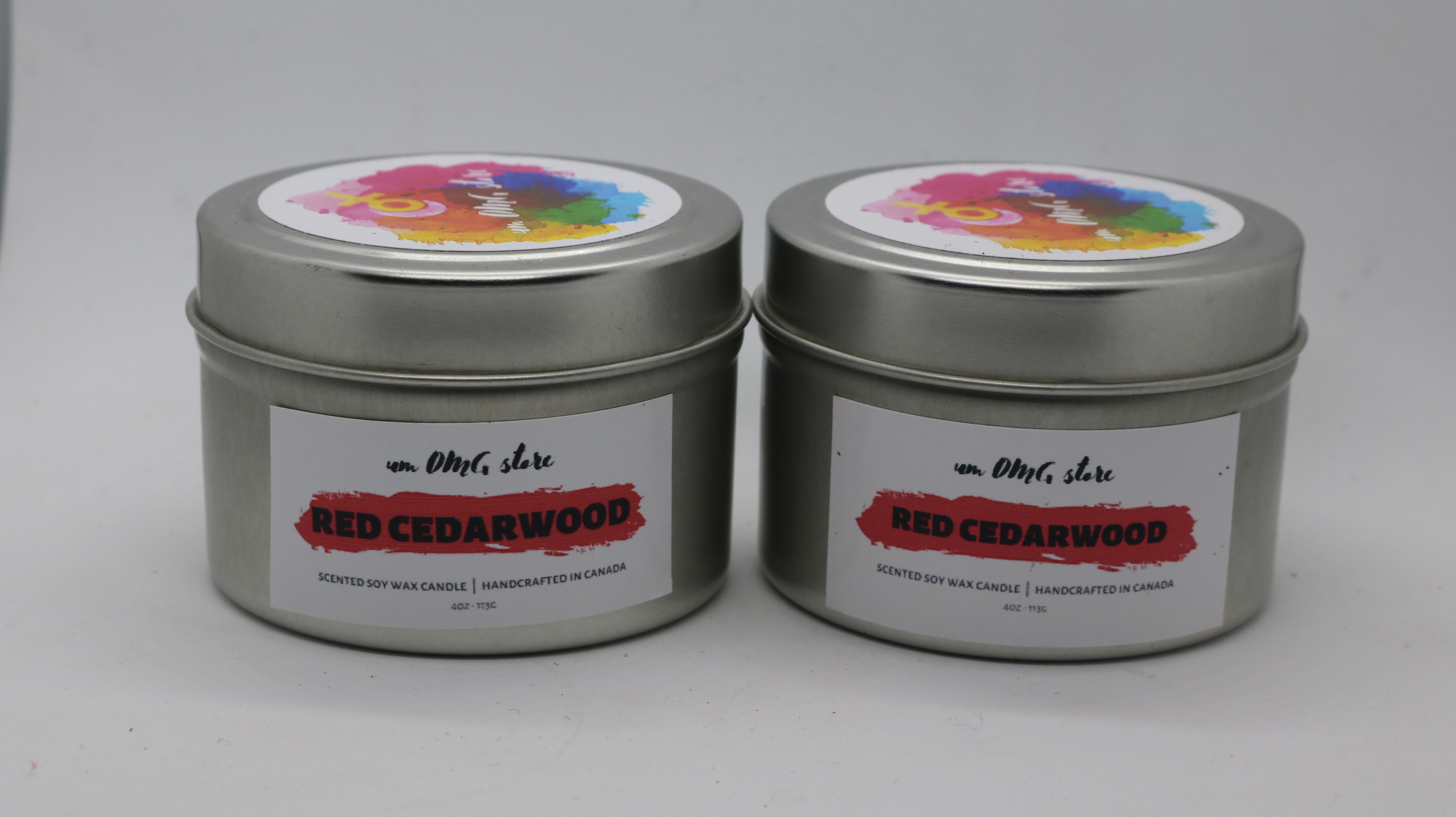 RED CEDARWOOD SOY WAX CANDLE