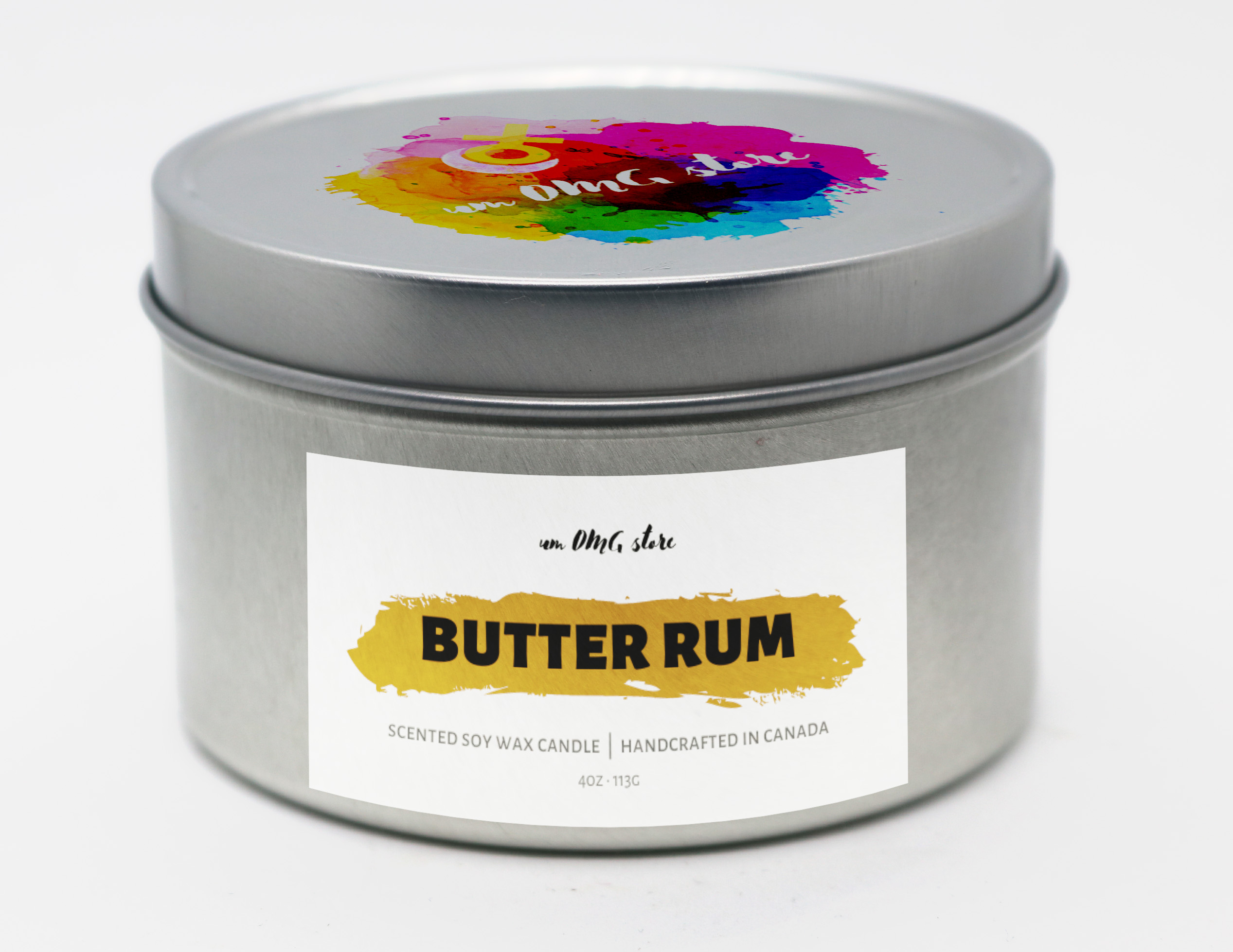 BUTTER RUM SOY CANDLE