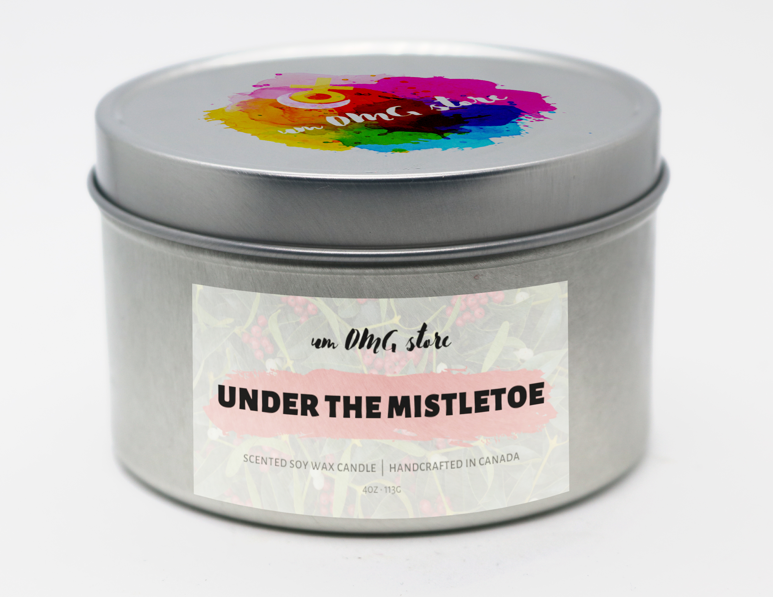 Under The Mistletoe 4oz Tin