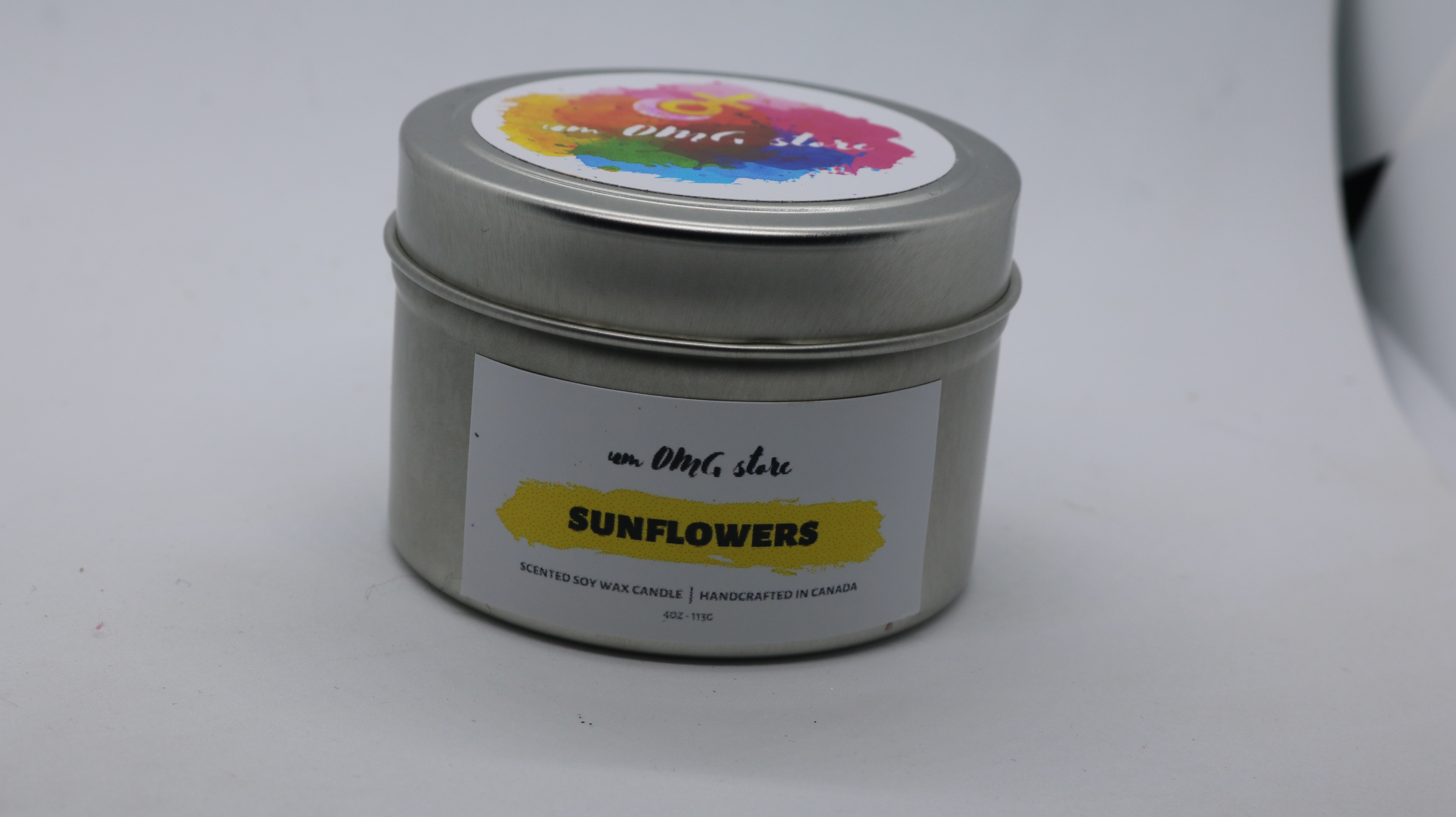 SUNFLOWERS SOY WAX CANDLE